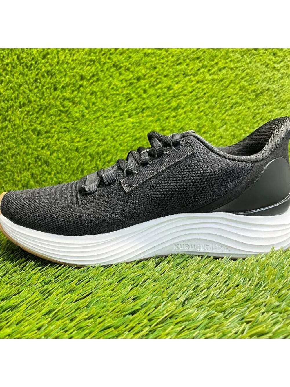 Kuru Atom 2 Womens Size 10 Black White Athletic Running Walking Shoes Sneakers